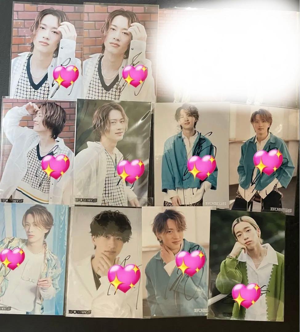 BUDDiiS 生写真 サイン