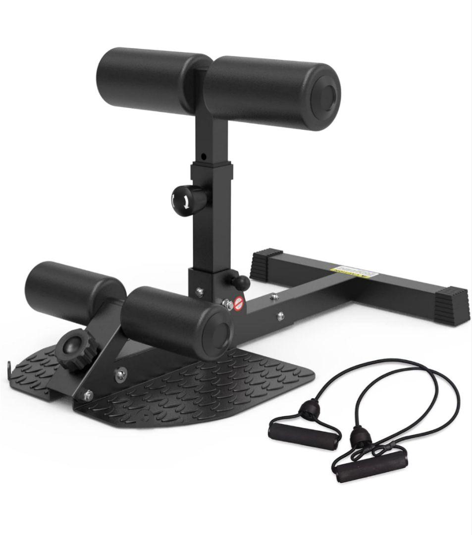 スクワットベンチ コアワークアウト 多機能脚エクササイズマシン ホームジム用