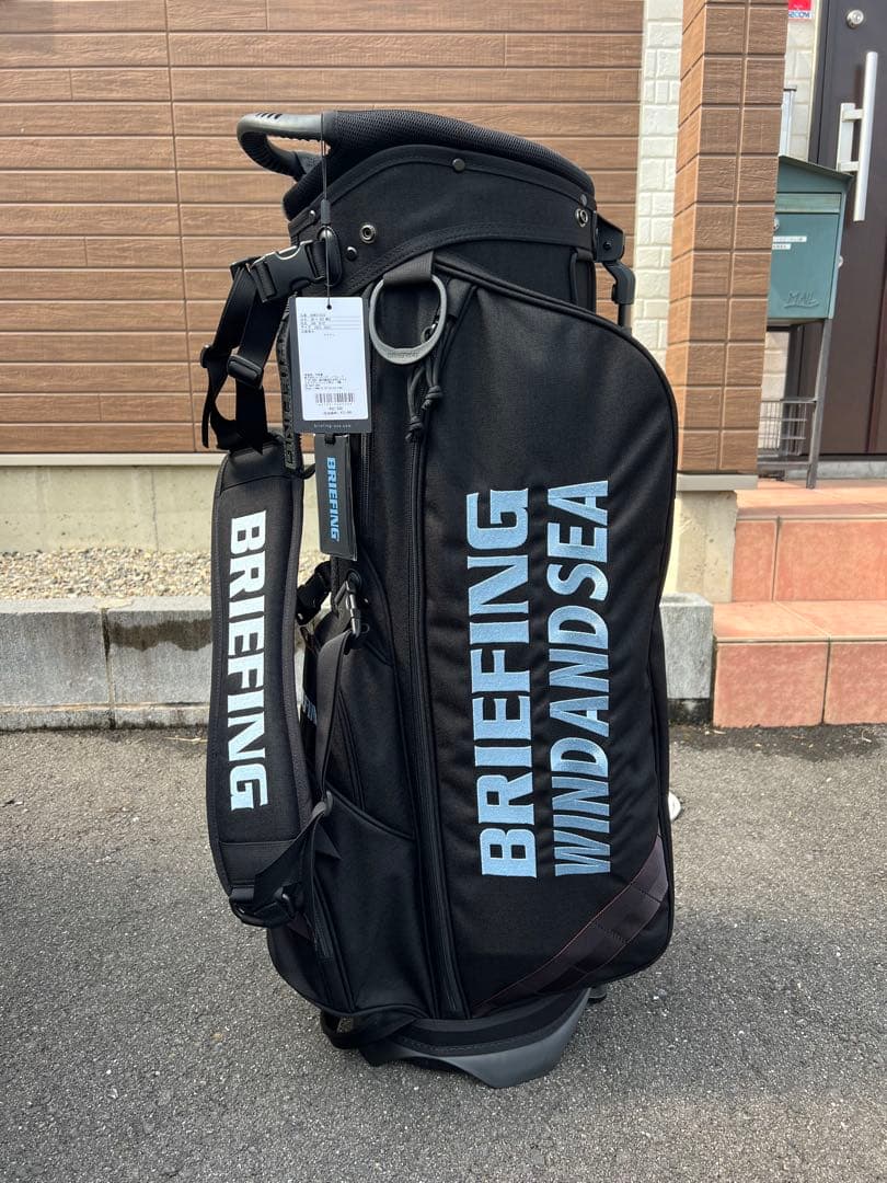 激レア‼️BRIEFING WINDANDSEA ゴルフバッグ