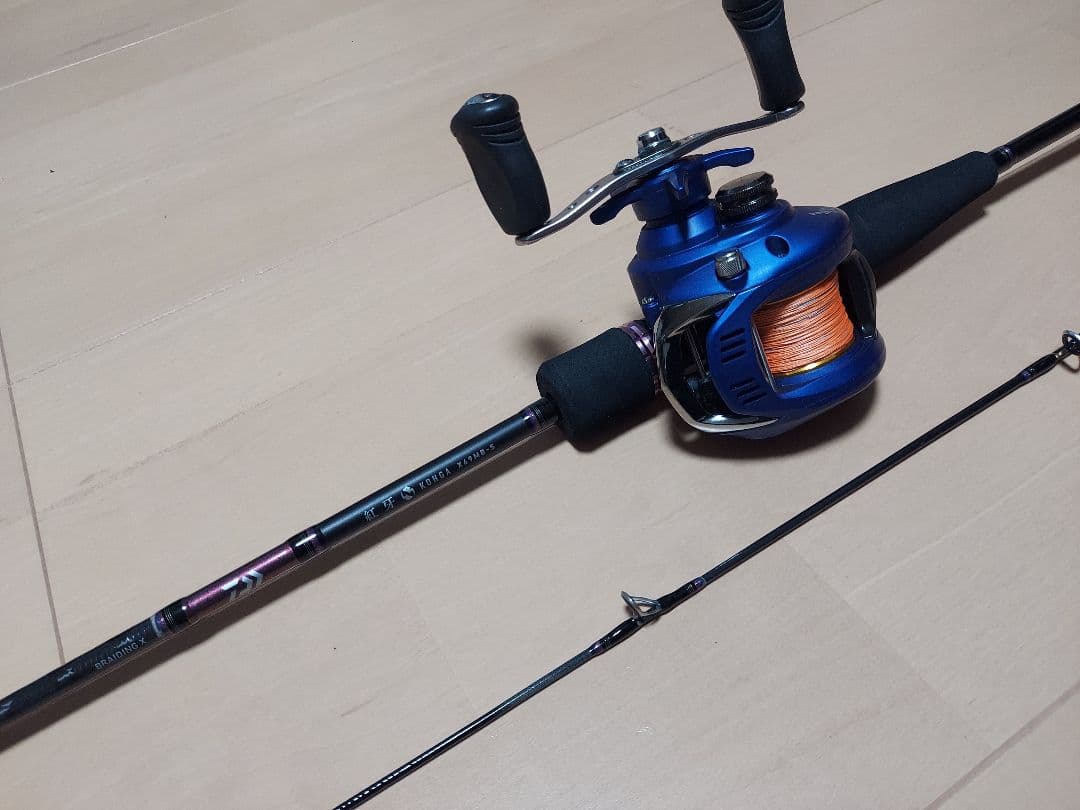 チャッキー　タイラバ　真鯛　ロッド　紅牙X　リール　本体　セット