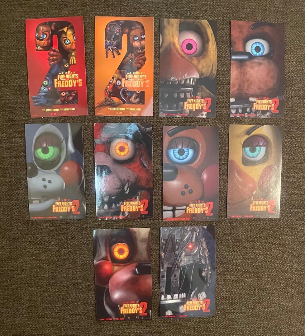ファイブ・ナイツ・アット・フレディーズ2 入場者特典 ステッカー コンプ