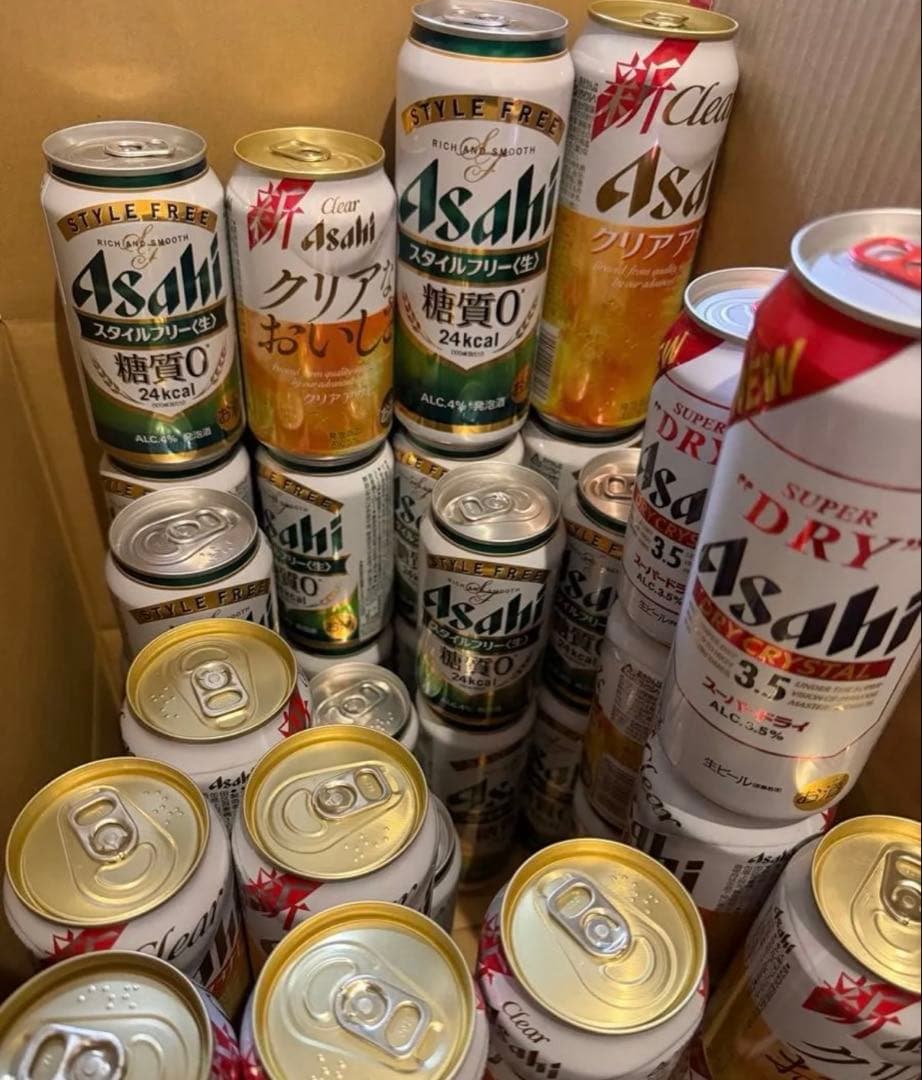 スタイルフリー クリアアサヒ ドライクリスタル お酒まとめ売り ④ 計48本