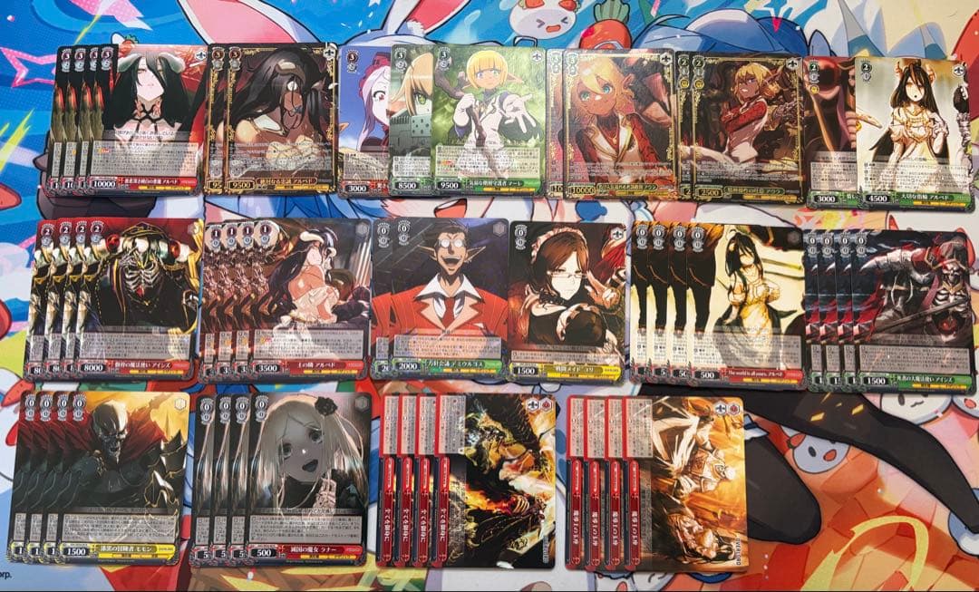 【24時間以内発送】オーバーロード　8電源デッキ　パーツ付き