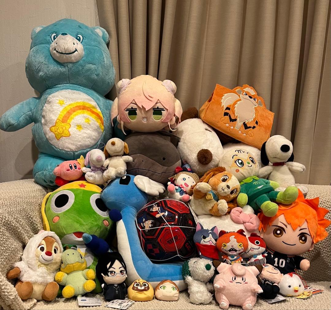 アニメ グッズ ノンジャンル ぬいぐるみ まとめ売り 大量 ポケモン ケロロ4