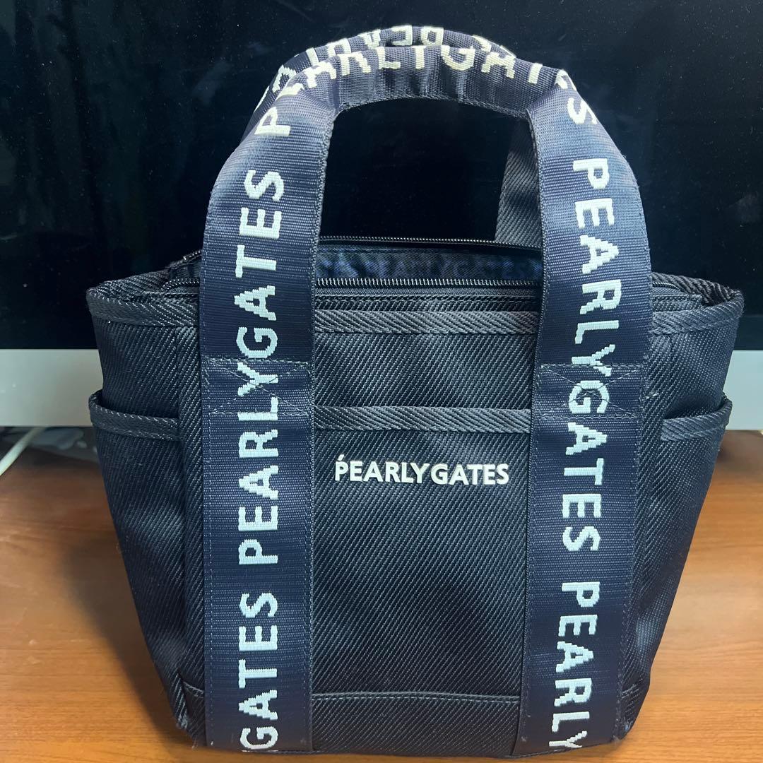 PEARLY GATES 黒 カートバッグ