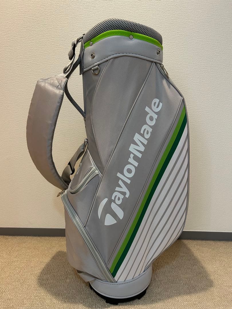 TaylorMade(テーラーメイド)キャディバッグ グレー/グリーン