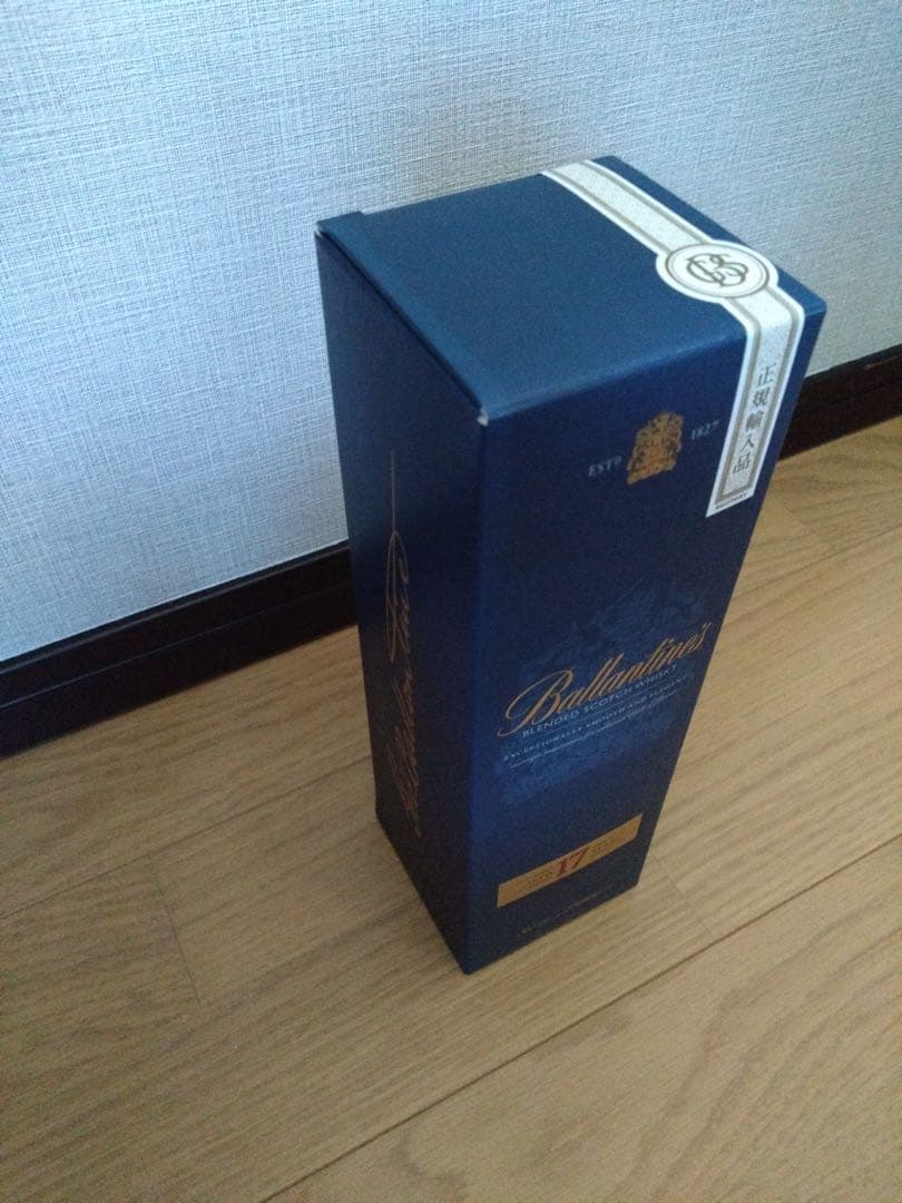 バランタイン 17年 700ml(新品・未開封・未使用)正規品 1本+外箱つき