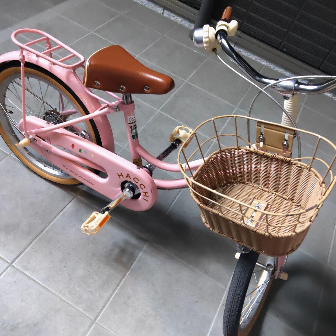 ピンク 幼児用自転車 バスケット付き18インチ　　ひいさん専用