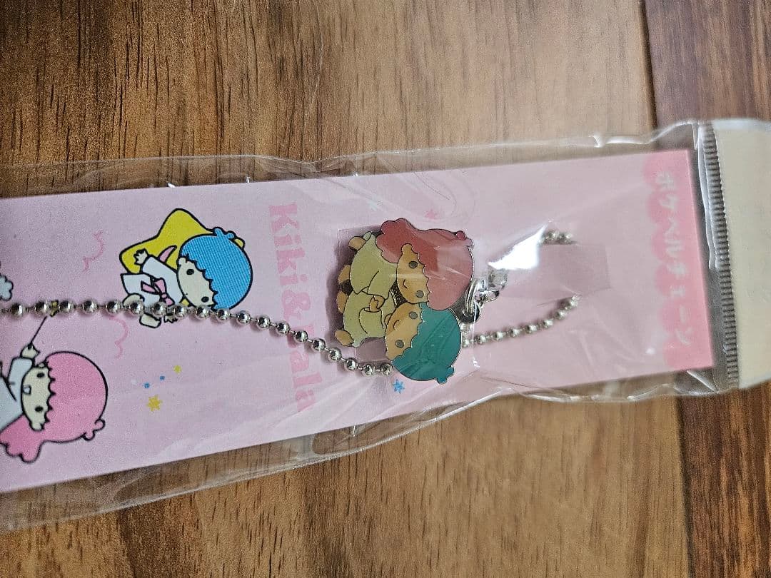 アンティーク　激レア　サンリオ　1990年代　ポケベル　キキララ　キーホルダー