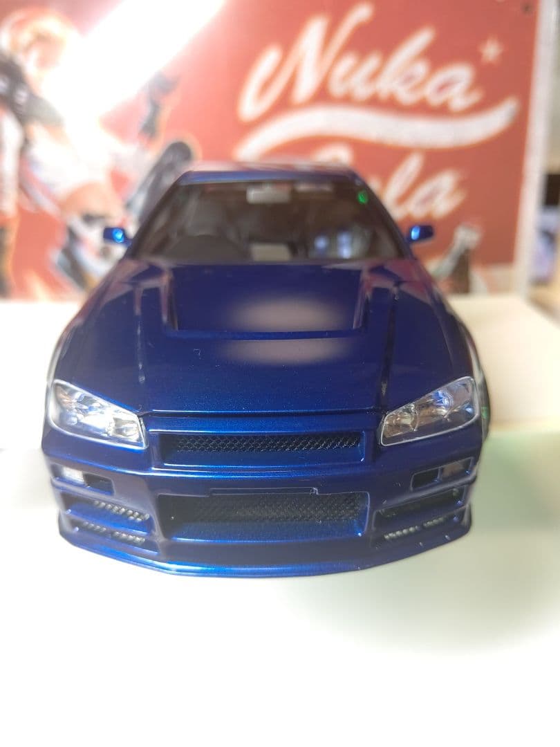 ワイルドスピード MAX ブライアン GT-R R34 カスタム スタンス仕様
