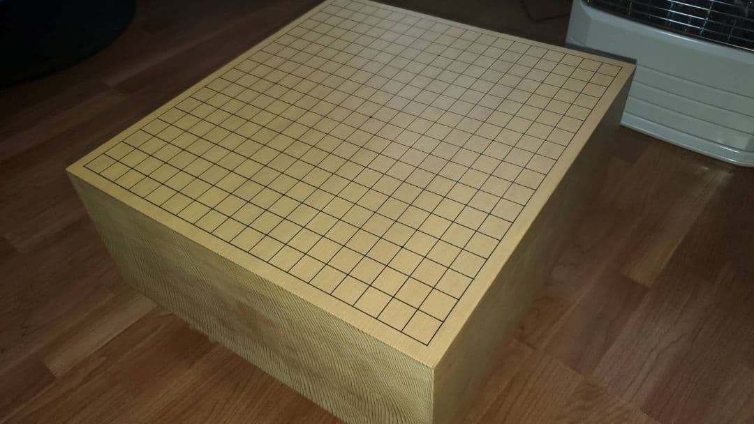 脚付き碁盤　柾目 42×46×31