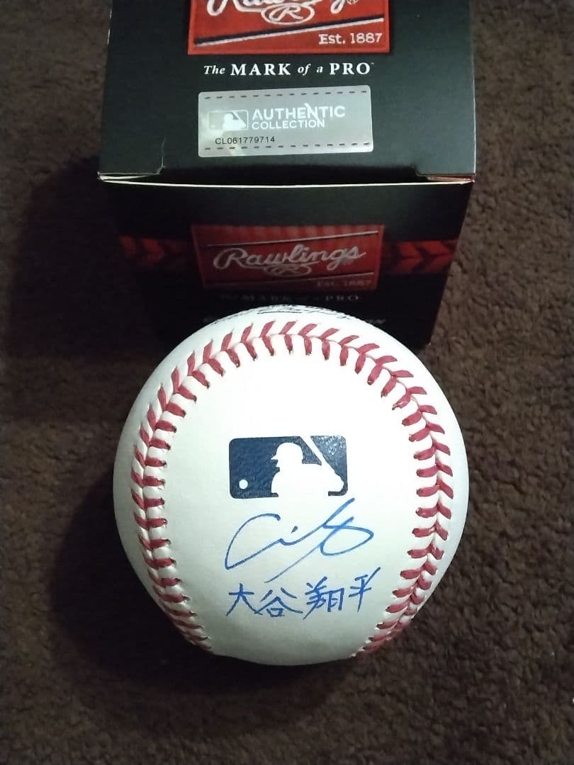 MLB公式球 大谷翔平 直筆サインボール ロサンゼルスドジャース