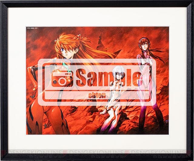 新世紀 エヴァンゲリオン　複製原画 　ヤングエース　イラストグッズ誌上通販