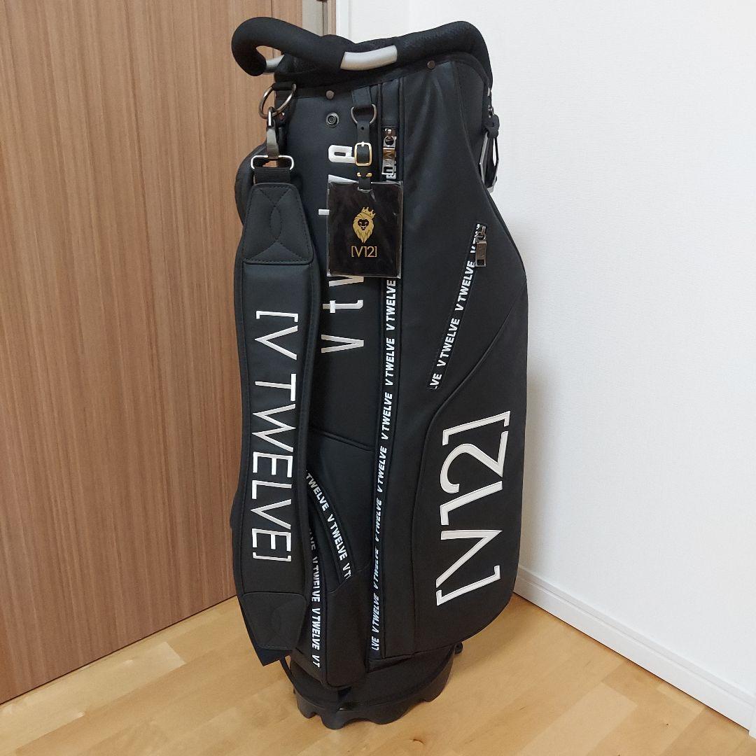 【週末特価・美品】V12(ヴィトゥエルヴ)　スタンドキャディバッグ