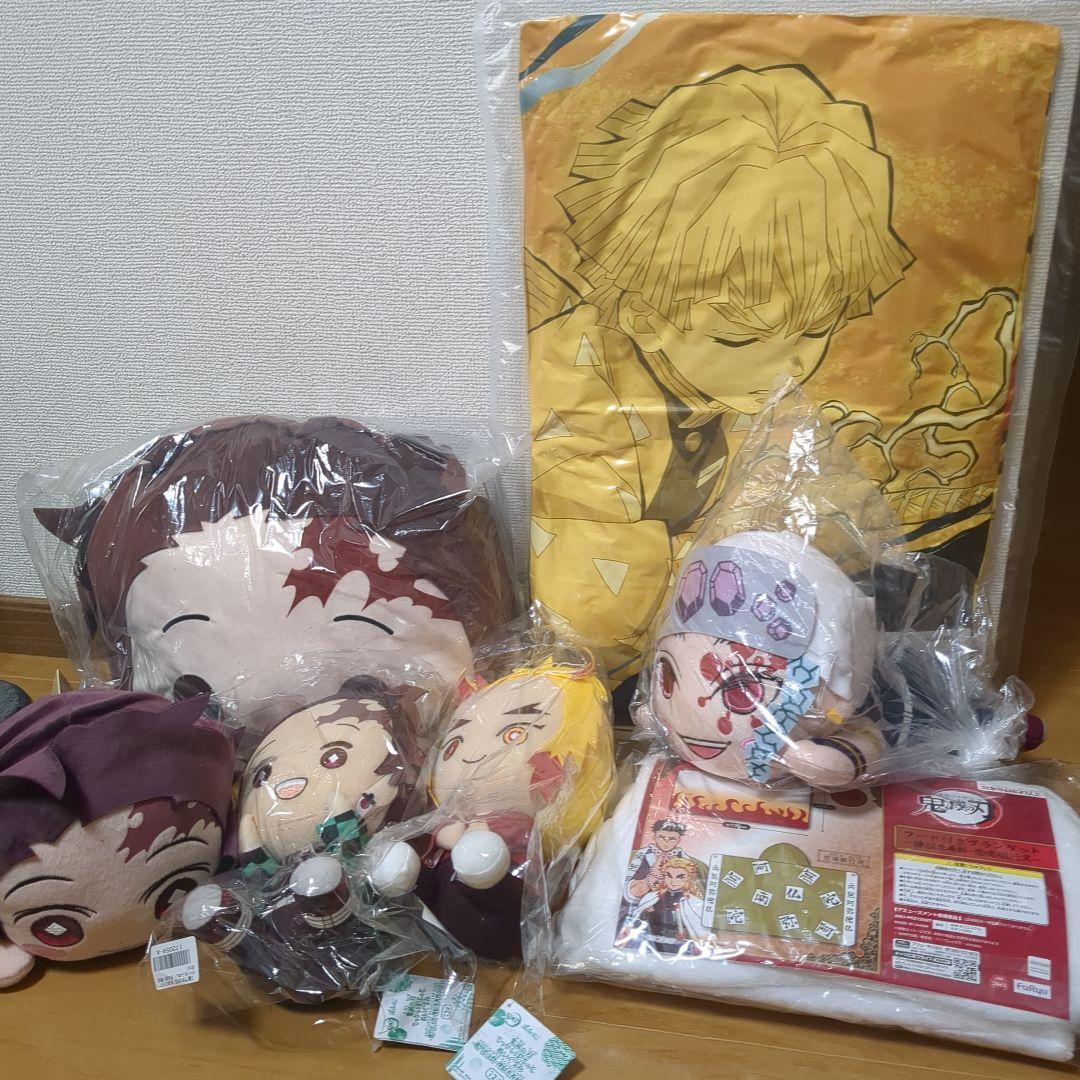 ラスト出品　鬼滅の刃 未開封品フィギュア・ぬいぐるみ大量まとめ売り