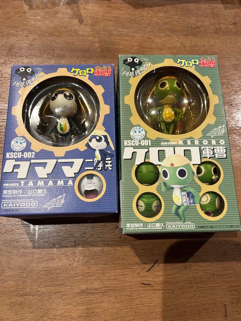 KAIYOUDO ケロロ軍曹 KSCU-001 タママKSCU-002フィギュア