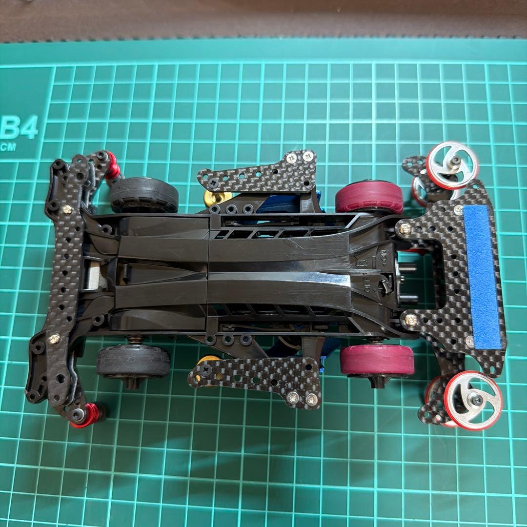 タミヤ ミニ四駆　マッハフレーム　カーボンパーツ多数