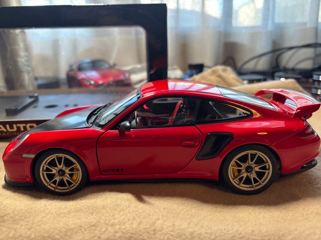 ポルシェ 997 GT2 RS オートアート 1/18 ミニカー 特価 レア品