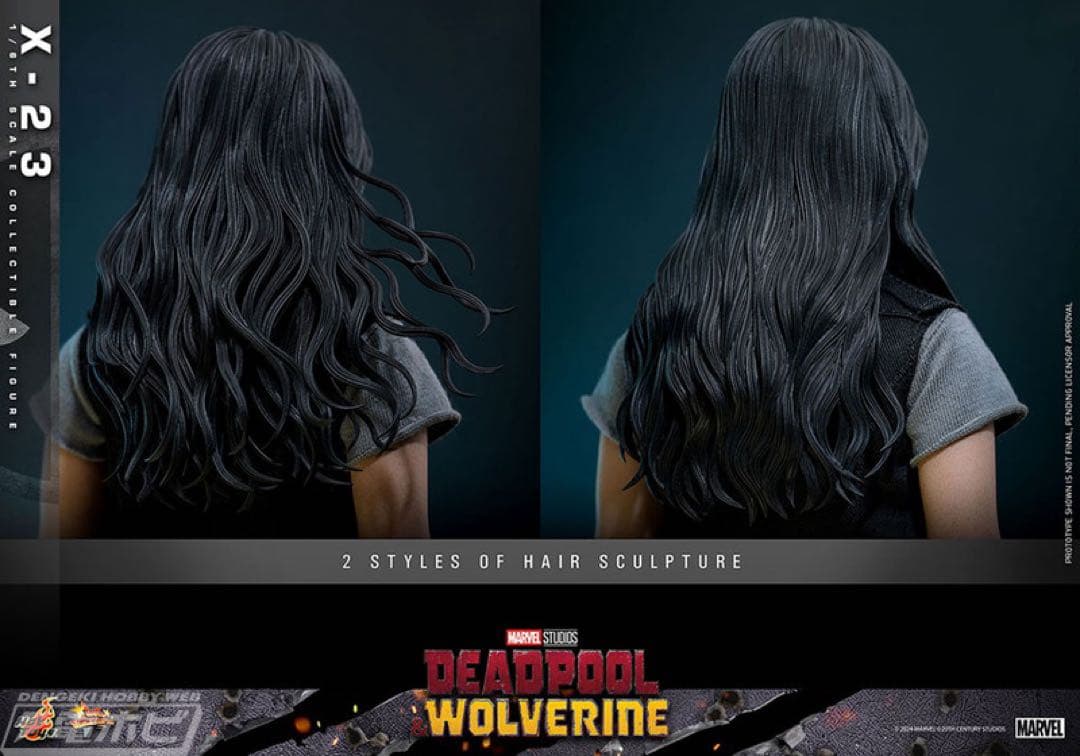 ホットトイズ X-23 1/6スケールフィギュア