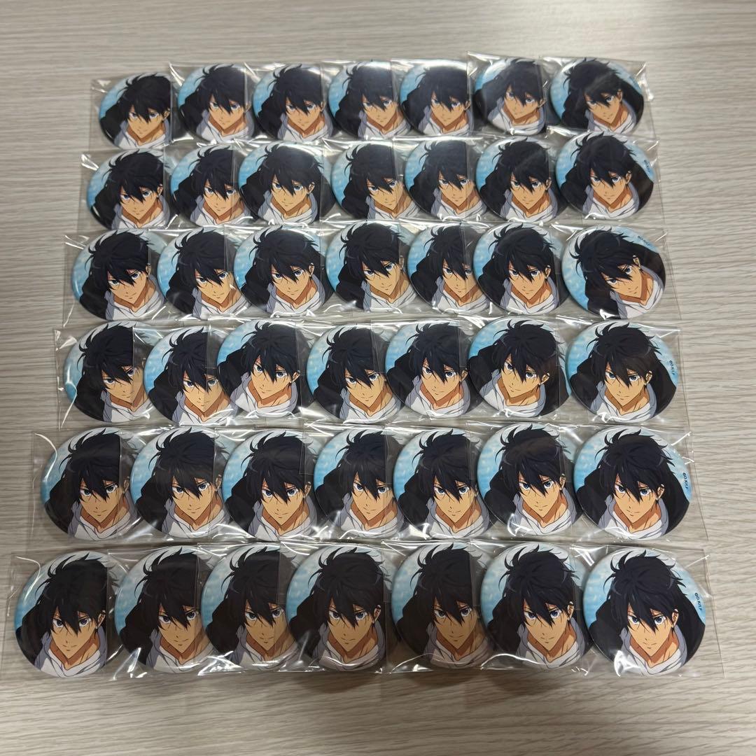 Free!FS 缶バッジ 七瀬遙 42点セット