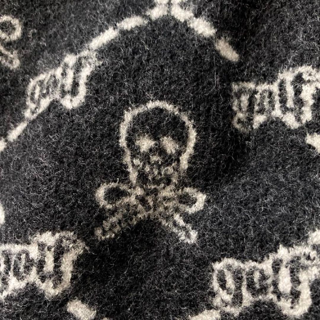 【MI】マークアンドロナ スカルジャガード ニットセーター ゴルフウェア