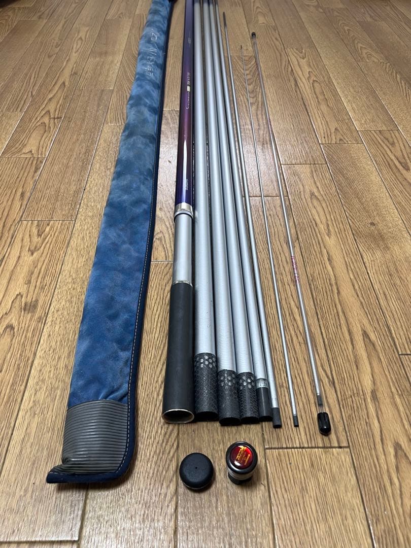 シマノ αズーム 鮎 EX 時雨 ハイスピード H2.75 85-90V鮎竿