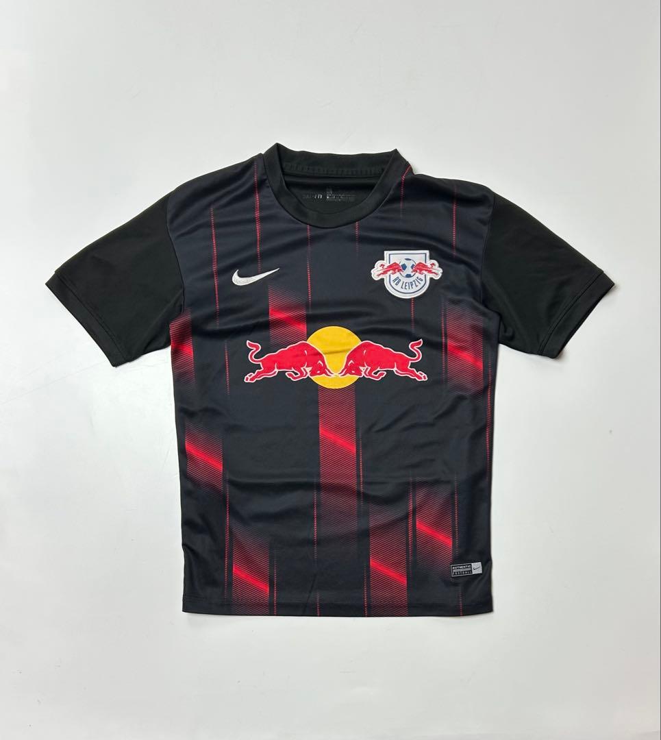 Nike RB Leipzig サッカーシャツ　ブラック/レッド　2022-23
