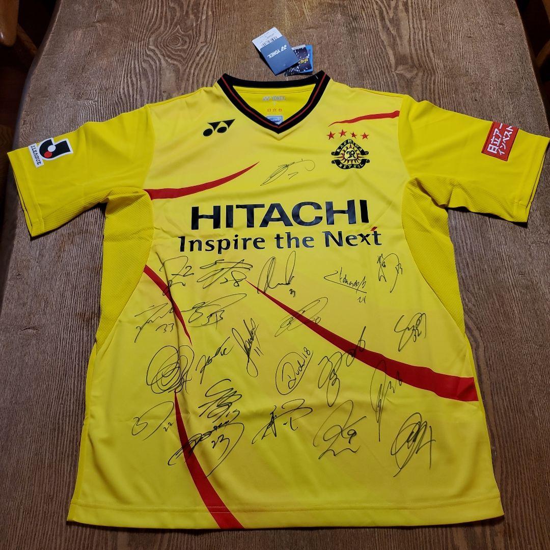 柏レイソル　サイン入りユニフォーム　Oサイズ