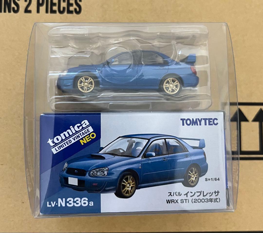 トミカリミテッドヴィンテージネオ スバル インプレッサWRX STi 2003年
