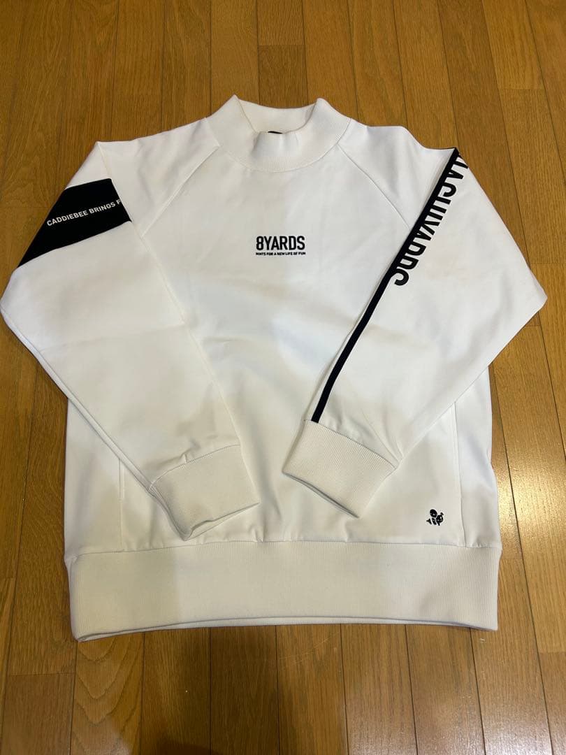 8YARDS ホワイト トレーナー