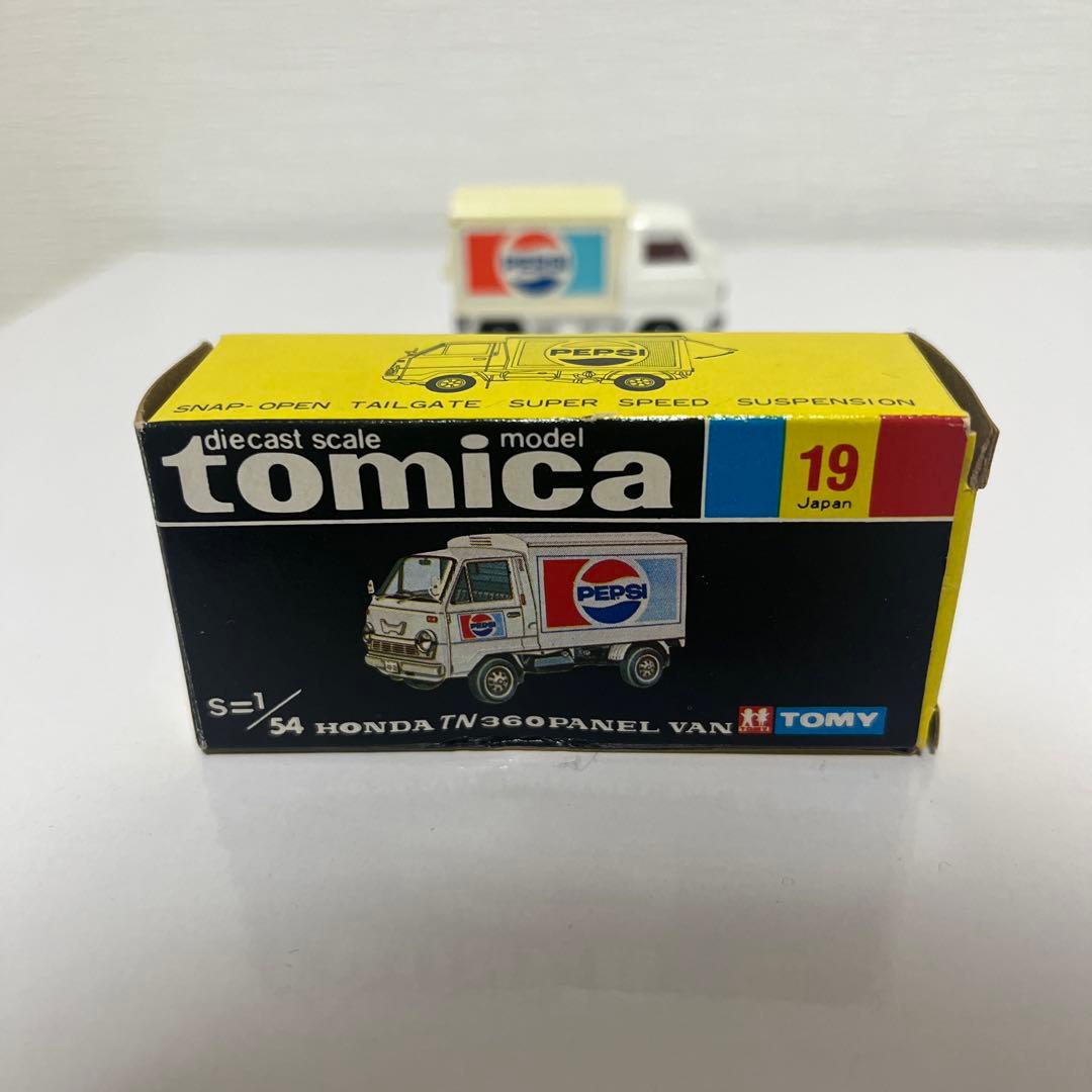 黒箱トミカ19 ホンダ TN360 ペプシ