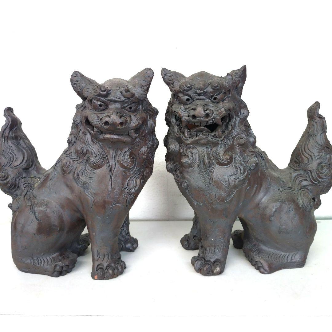 沖縄素焼きシーサー