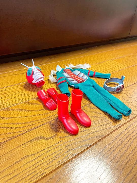 【当時物】変身サイボーグ1号　変身セット 仮面ライダーV3