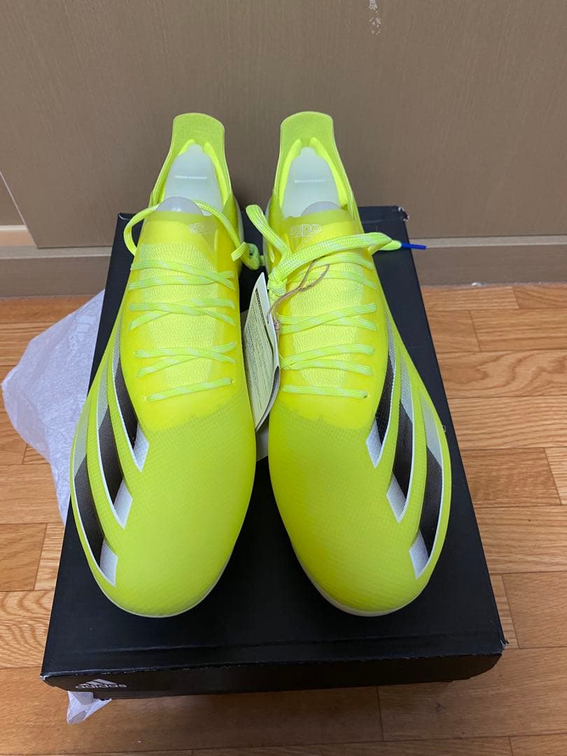 adidas X GHOSTED.1 HG/AG 280mm イエロー