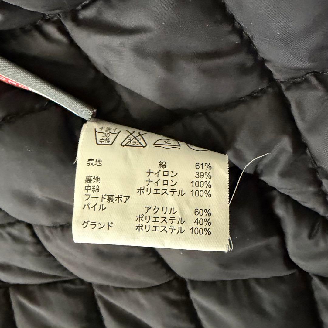 【レディースフリーサイズ】サーモライト中綿入りモッズコート オリーブ LF