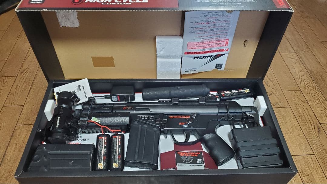 東京マルイ　G3sas ハイサイクル電動ガン　初心者セット
