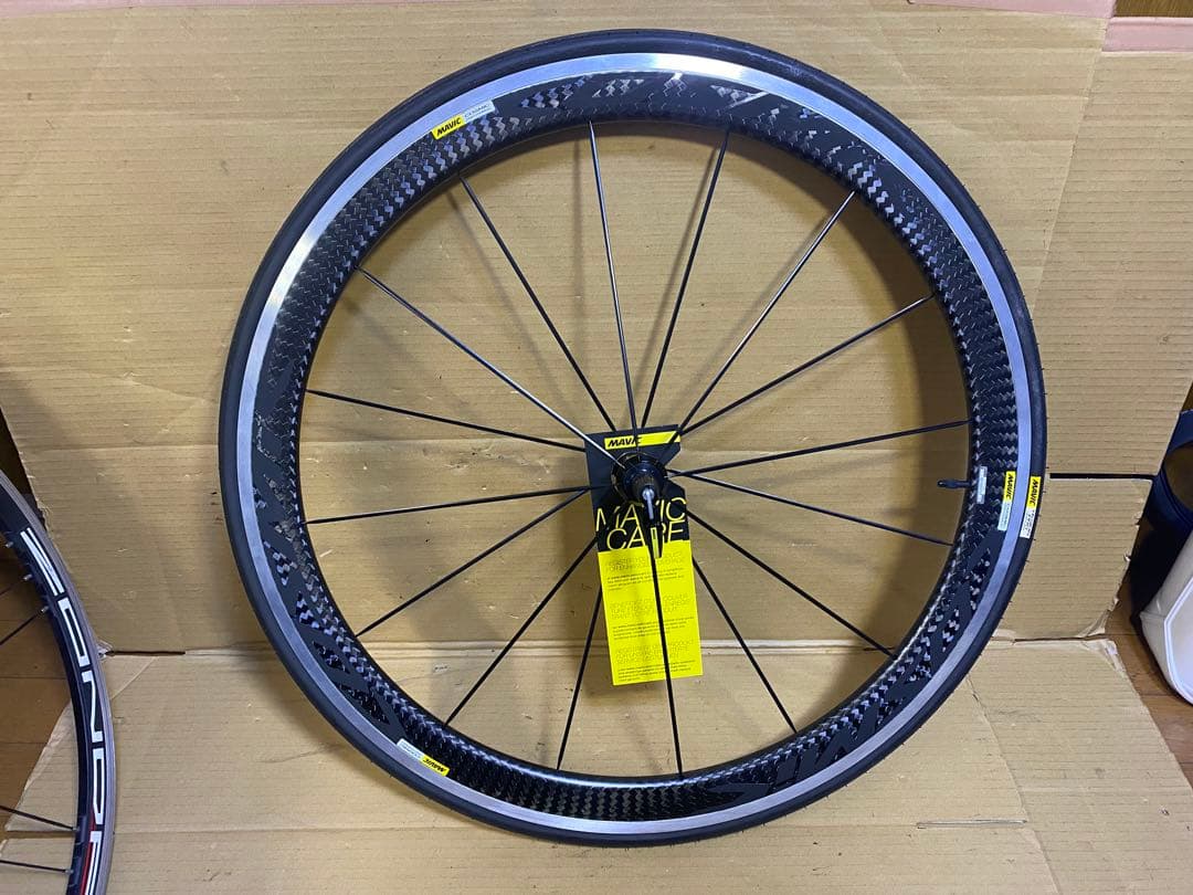 Mavic cosmic Pro carbon フロントのみ　新品未走行未取付