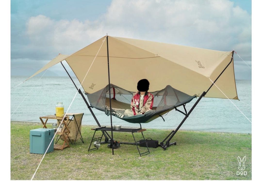 DOD トゥリーイラヘン　自立式ハンモックテント