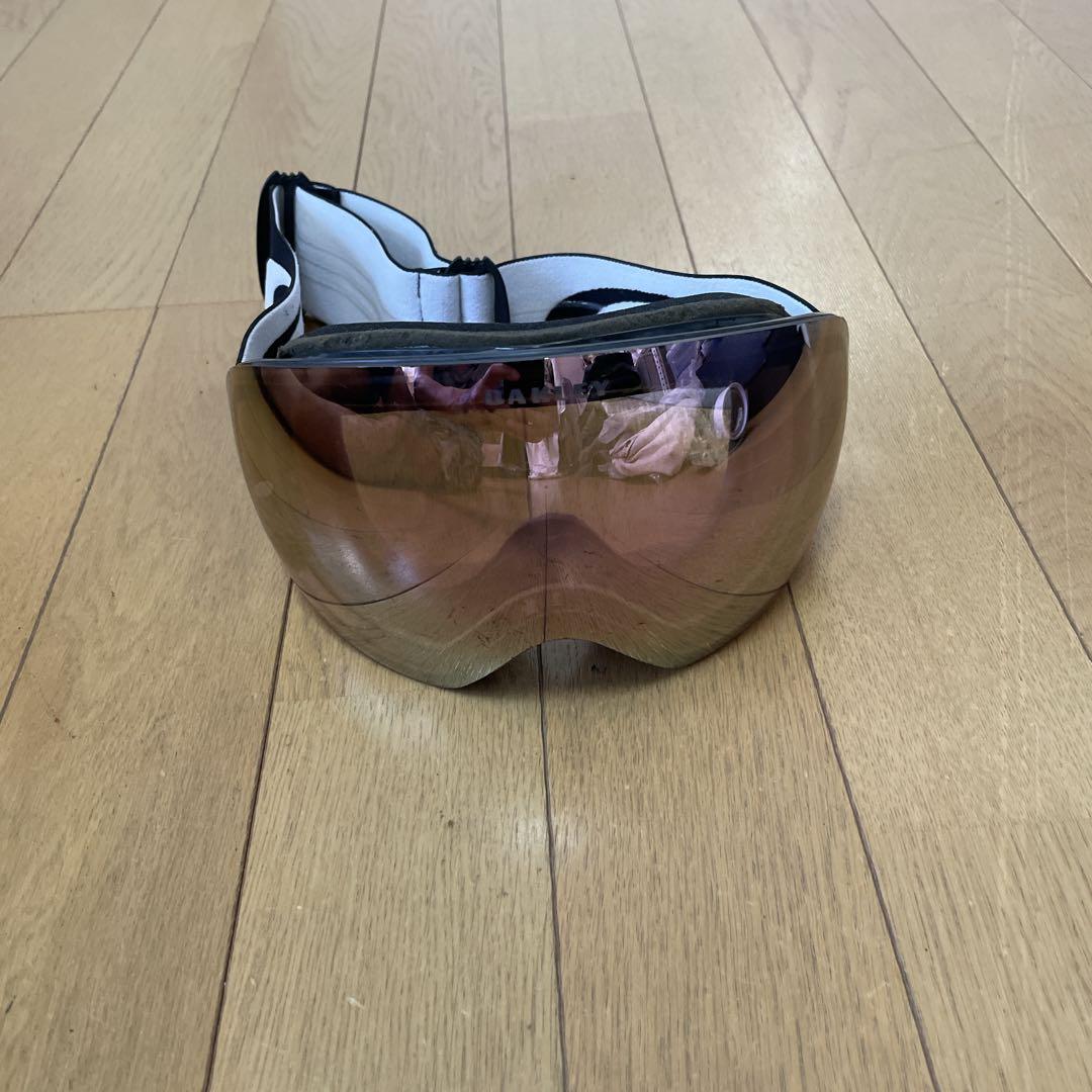 オークリー Flight Deck L スノーゴーグル中古　PRIZM Rose