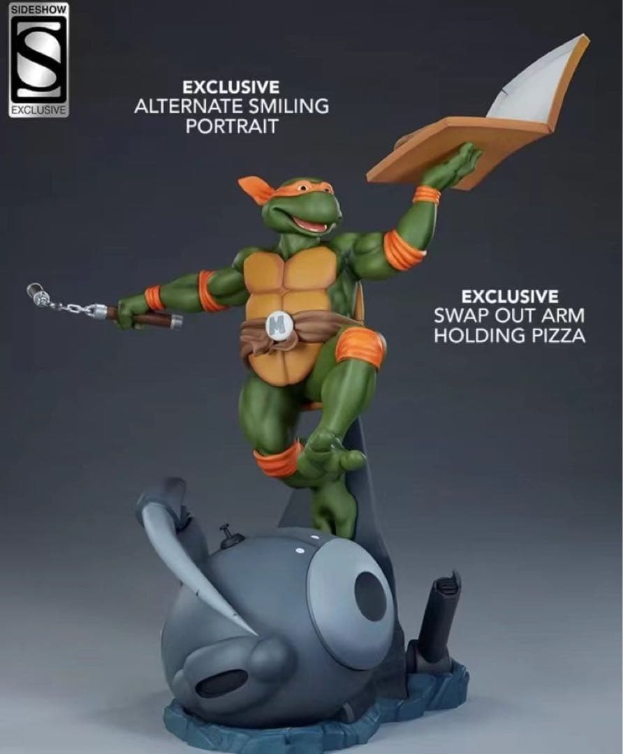 TMNT PCS ミケランジェロ 1/4 EX版 スタチュー フィギュア