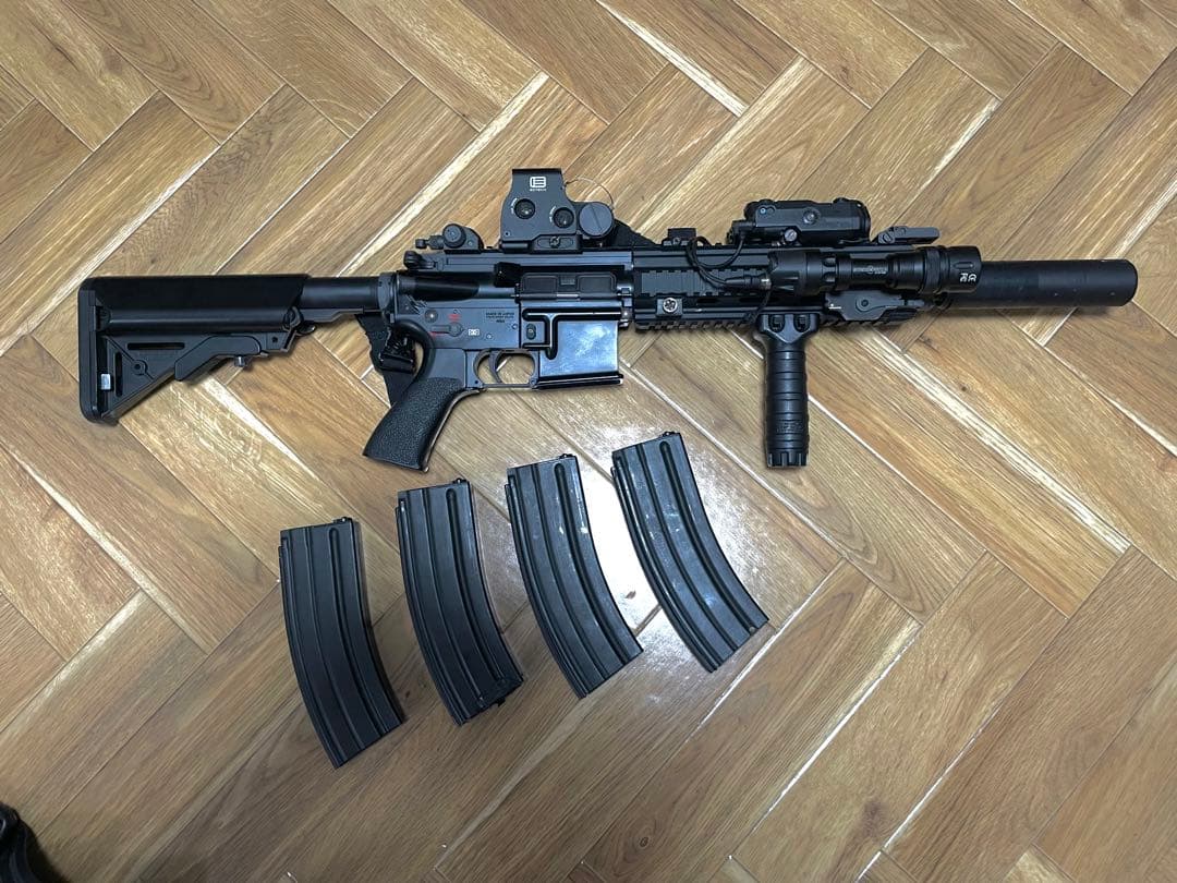 東京マルイ 次世代 HK-416 DEVGRU アタッチメント付き