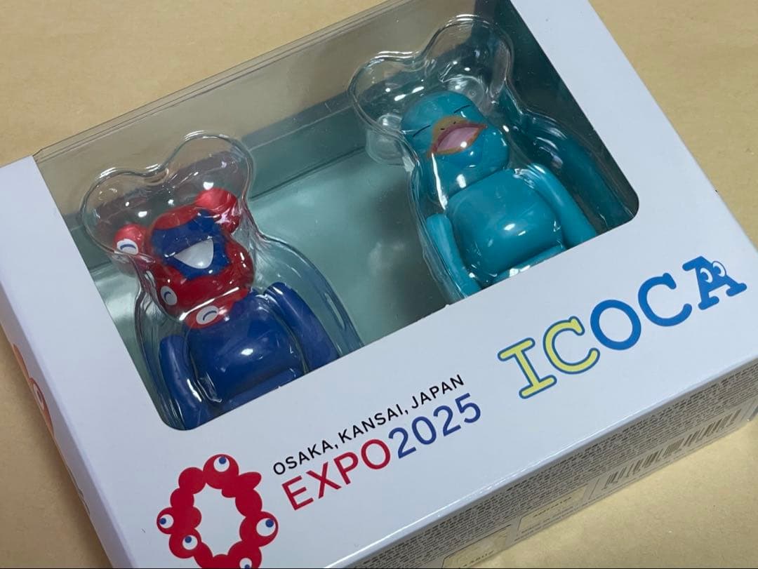 大阪関西万博ミャクミャクICOCA 万博 ベアブリックBE@RBRICK 限定品