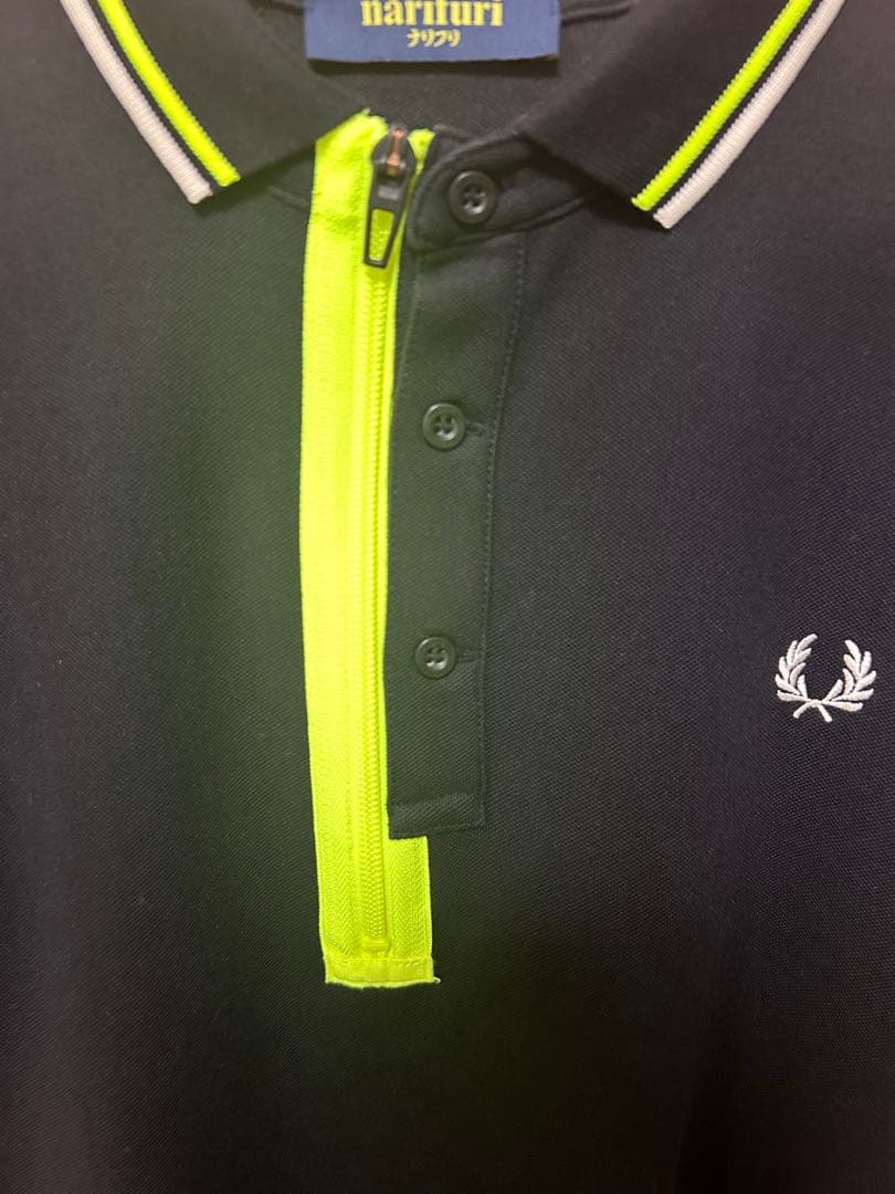 narifuri×FRED PERRY サイクリングポロシャツ