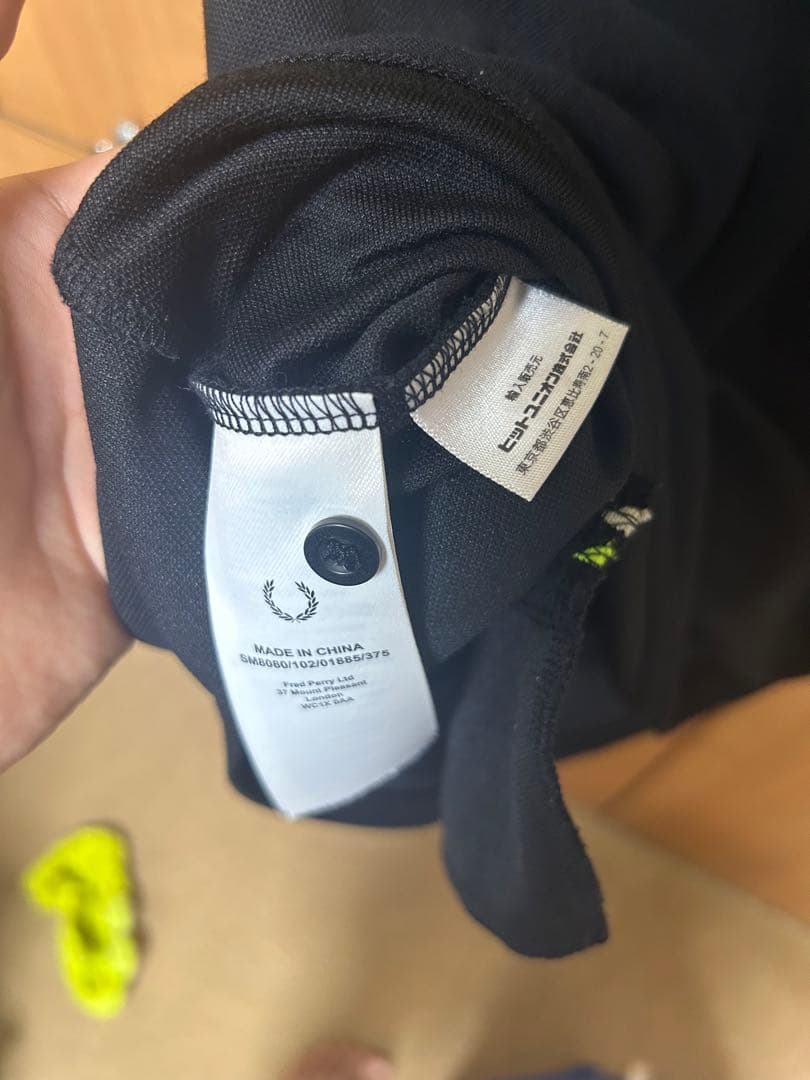 narifuri×FRED PERRY サイクリングポロシャツ