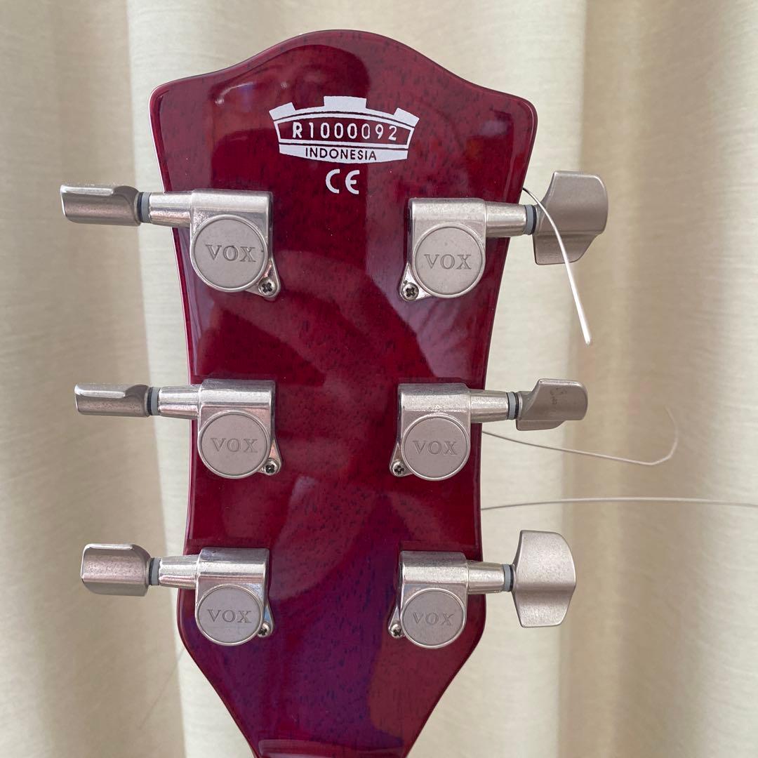 希少VOX エレキギター　レッド