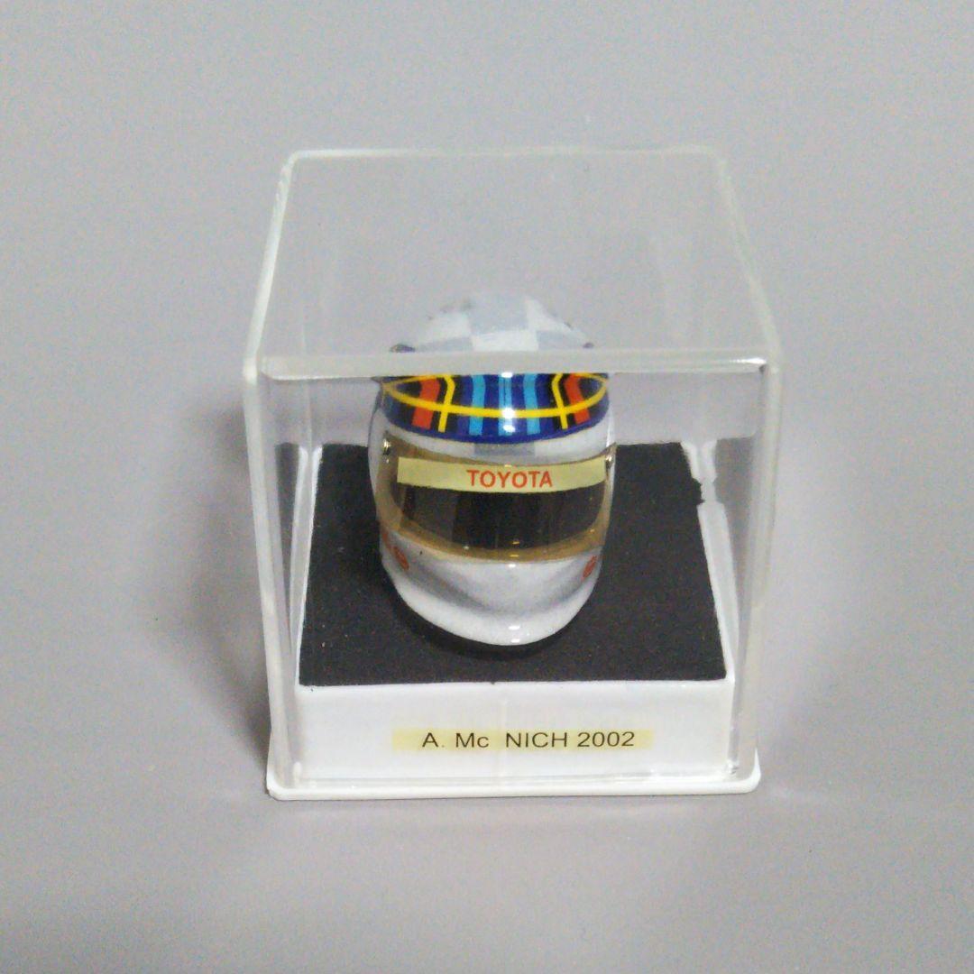 JFC F1 ヘルメット アラン・マクニッシュ 2002 トヨタ 1/12