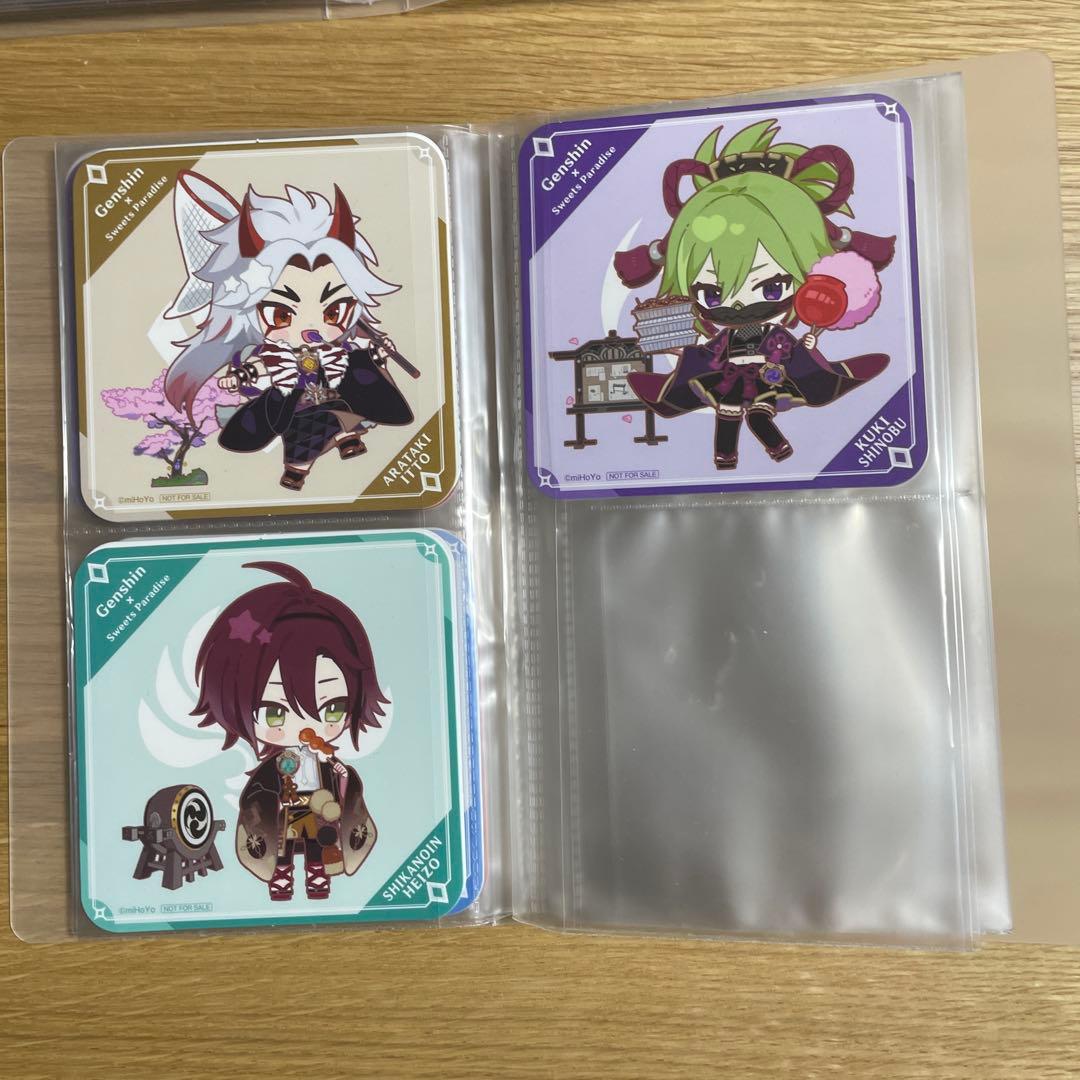 原神 スイパラコラボ 1-3弾 SDコースター コンプリートセット(バラ売不可)