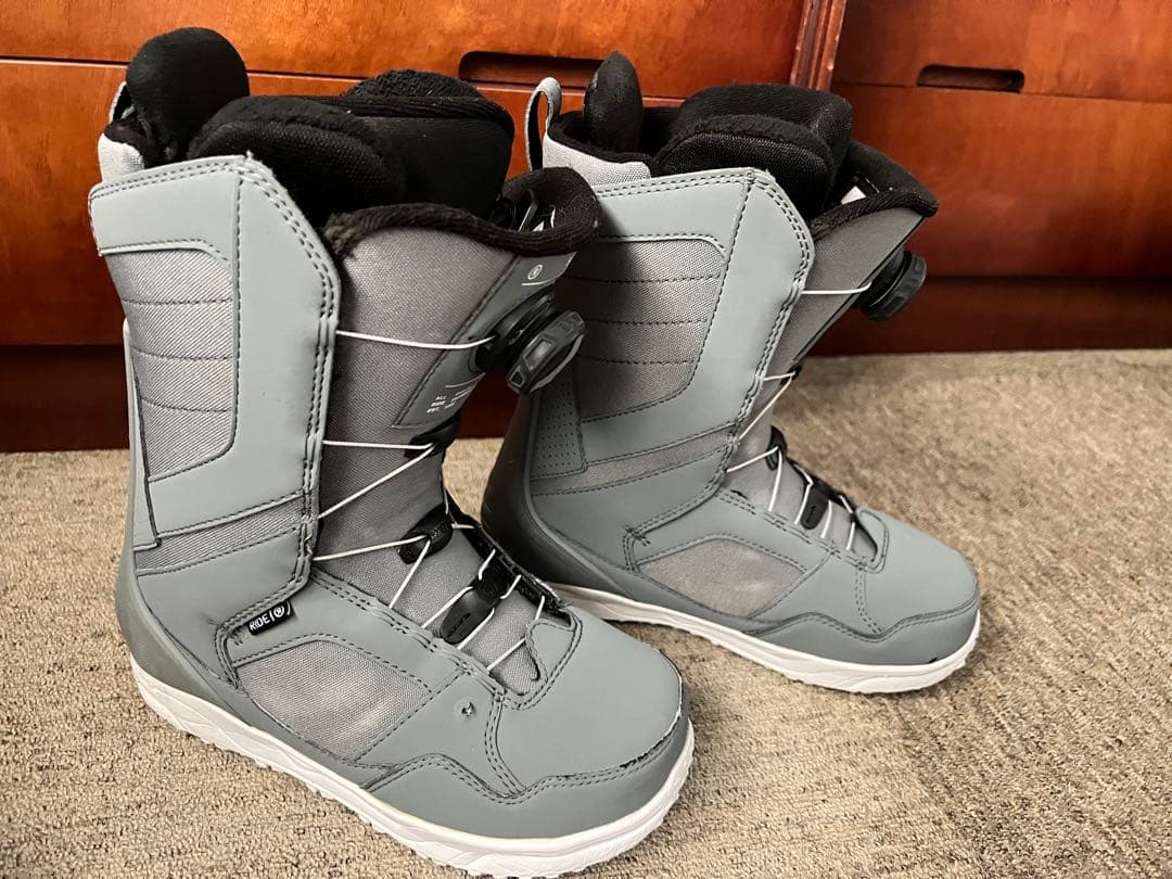 RIDEグレー スノーボードブーツ