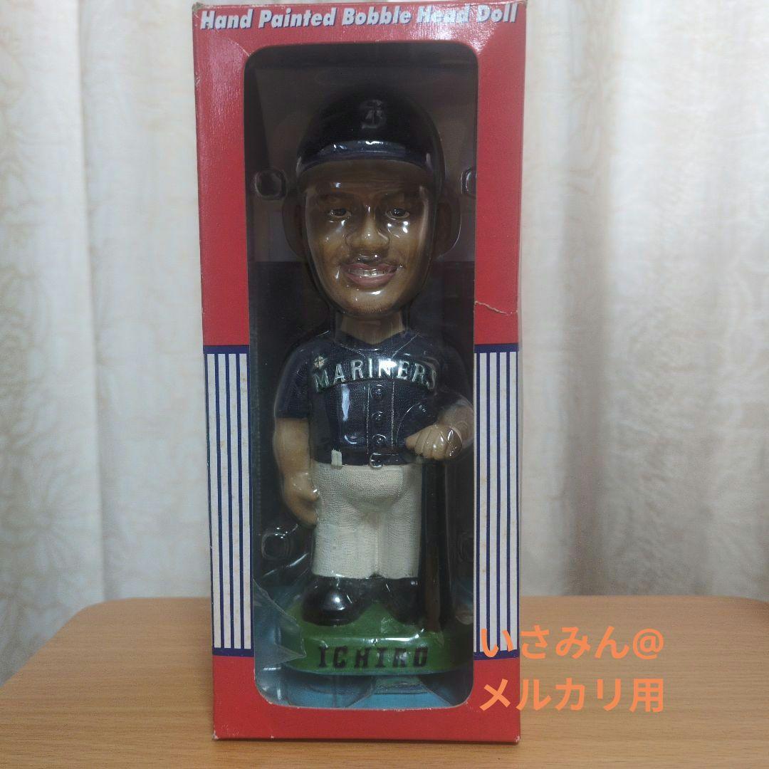 【10000体限定】シアトルマリナーズ公式イチローフィギュア ボブルヘッド人形
