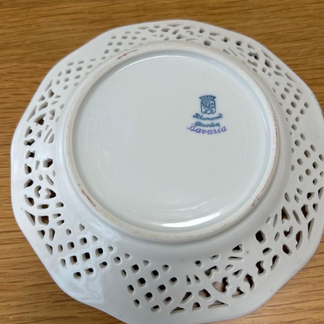 大セール❗️シューマン　ババリア　透かし飾り皿